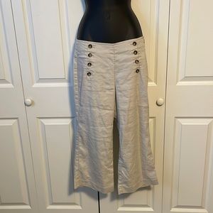 Ann Taylor Cropped Sailor Pants